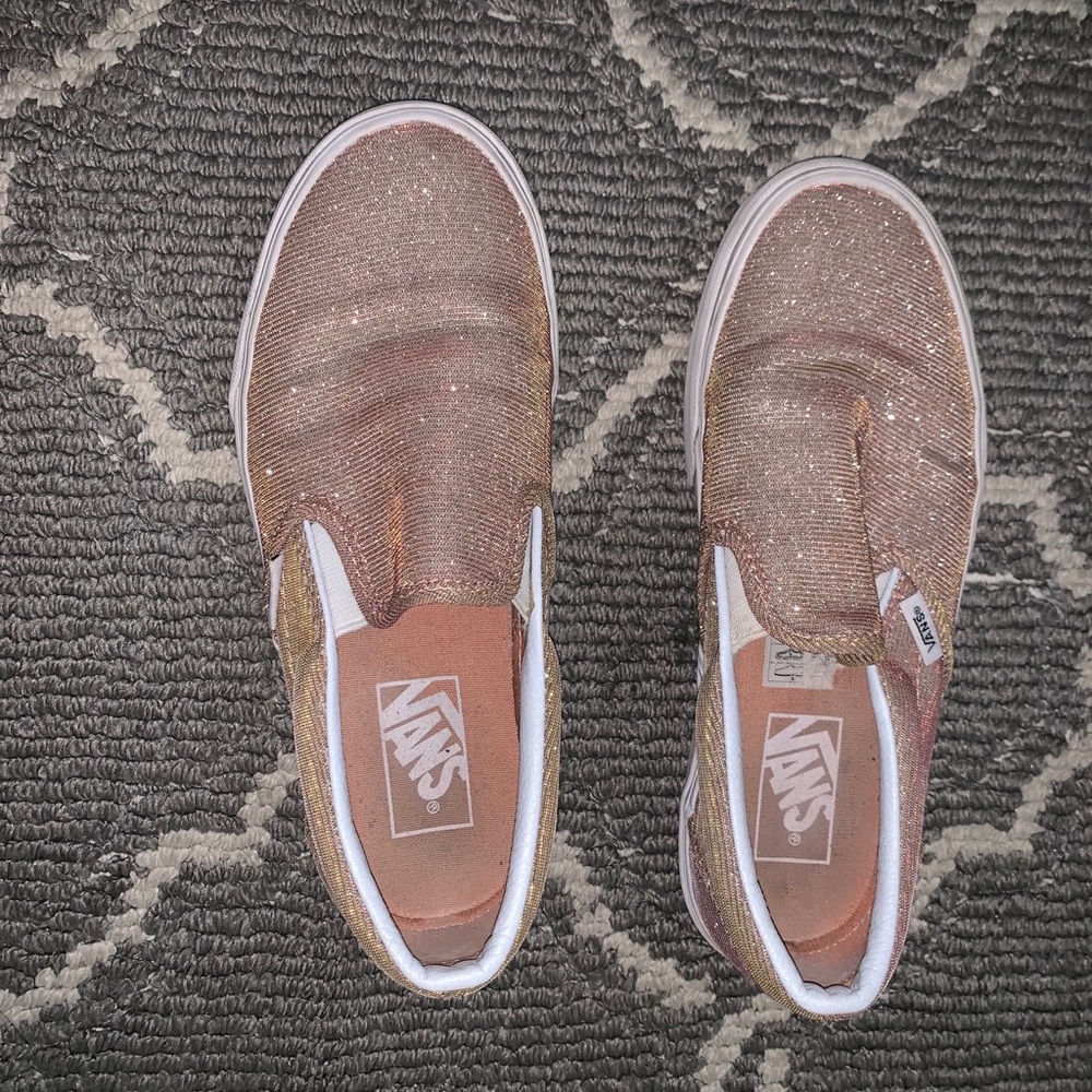 Sparkly pink vans